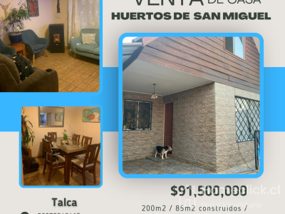 Casa Huertos De San Miguel Talca 3d2b